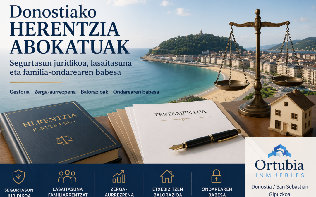 Donostiako Herentzia Abokatuak: segurtasun juridikoa, lasaitasuna eta familia-ondarearen babesa