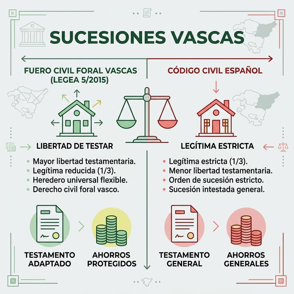 sucesiones vascas